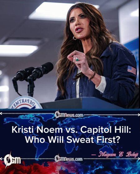 Kristi Noem Testifies, Senators Prepare for Tough Questions and Sharper Eyebrows