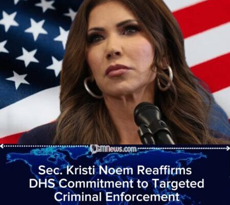 Sec. Kristi Noem Highlights Interagency Efforts in Federal Public Safety Strategy