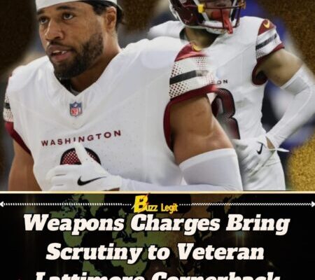 Commanders’ Marshon Lattimore Arrested on Weapons Charges in Ohio