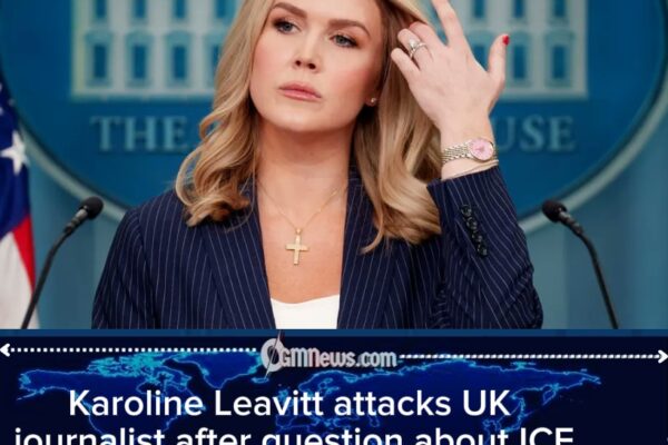Leavitt Clashes With UK Journalist Over ICE Shooting as Insurrection Act Debate Intensifies