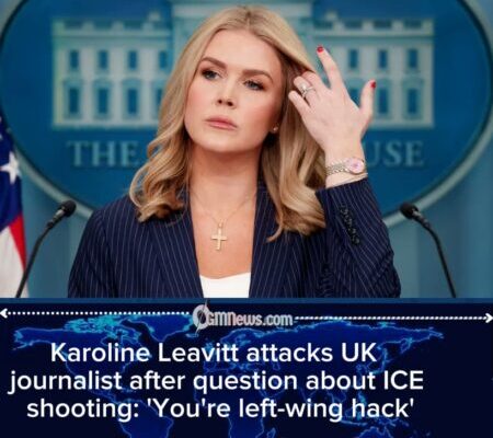 Leavitt Clashes With UK Journalist Over ICE Shooting as Insurrection Act Debate Intensifies