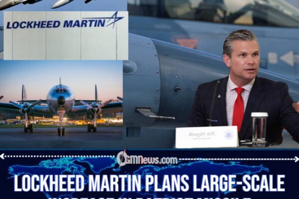 Lockheed Martin Says “Missiles on the Way” as Global Tension Gets Express Shipping