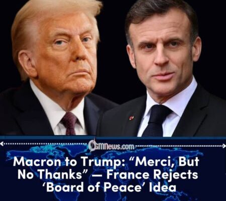 Emmanuel Macron Declines Trump’s “Board of Peace,” Raising Questions About Its Credibility