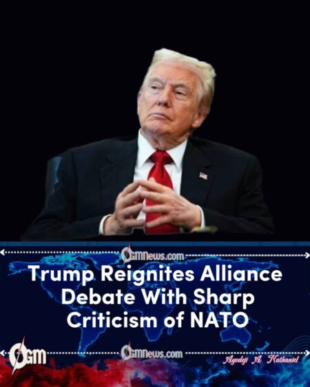 Trump Says NATO Poses Greater Threat Than Russia and China