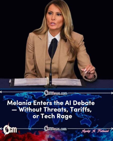 Melania Trump Encourages Learning as Machines Get Smarter