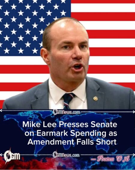 Mike Lee Uses Failed Amendment to Spotlight $7 Billion in Earmark Allocations