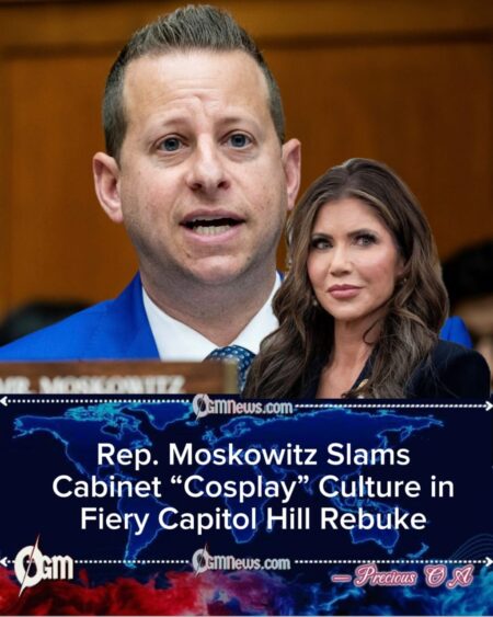 Rep. Moskowitz Ignites Firestorm Over Cabinet Image Politics