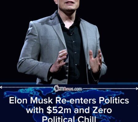 Elon Musk Drops $52m on GOP Politics Like It’s a Startup Seed Round