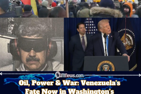 Maduro Seized and USA on the Throne in Venezuela — Global Outcry as Times Square Erupts in Protest Against Trump’s War
