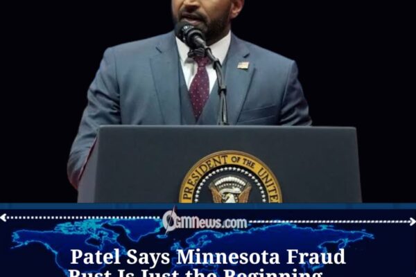 Patel Warns Minnesota Fraud Suspects: Your Day in Court Is Coming