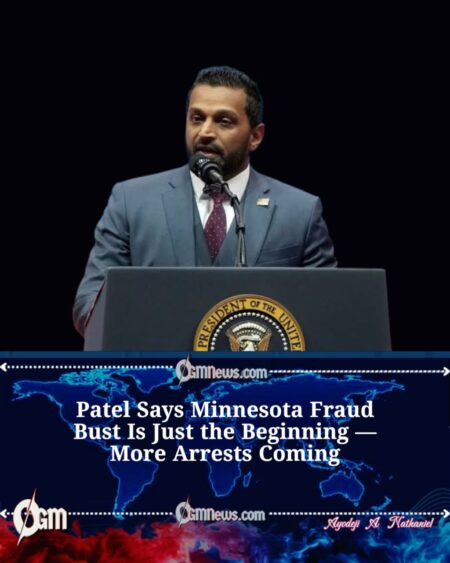 Patel Warns Minnesota Fraud Suspects: Your Day in Court Is Coming