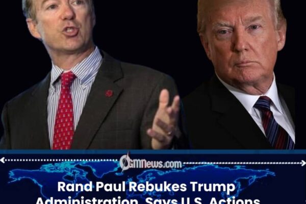Paul to Trump: If You Blockade It and Seize It, It’s WAR – Not Just PR