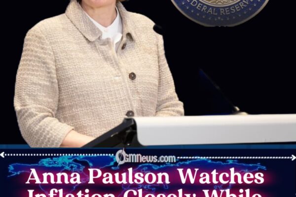 Fed. President Anna Paulson Says Fed Is Pausing to Review Last Year’s Rate Cuts