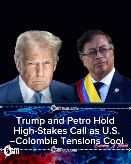 Trump–Petro Phone Call Signals Diplomatic Thaw After Months of U.S.–Colombia Tensions