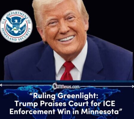 “President Donald Trump Praises Court Ruling Allowing ICE to Keep Operating in Minnesota”