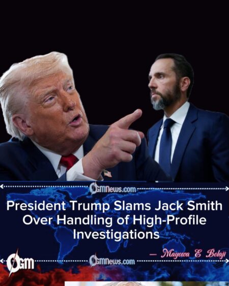 President Trump Criticizes Jack Smith During Congressional Testimony