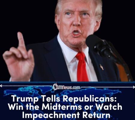 President Trump Warns Midterms Could Decide His Political Fate