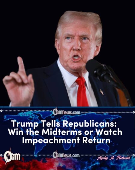 President Trump Warns Midterms Could Decide His Political Fate