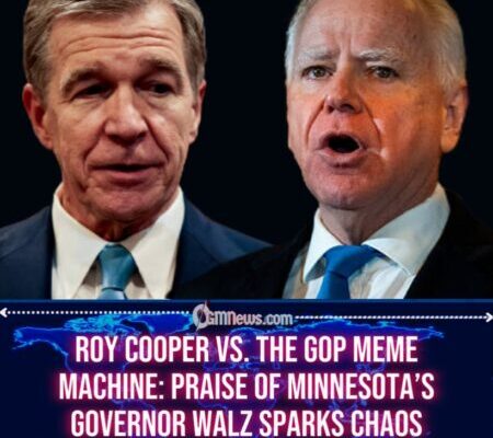 Roy Cooper vs. North Carolina GOP: Praise of Walz Ignites Political Fight