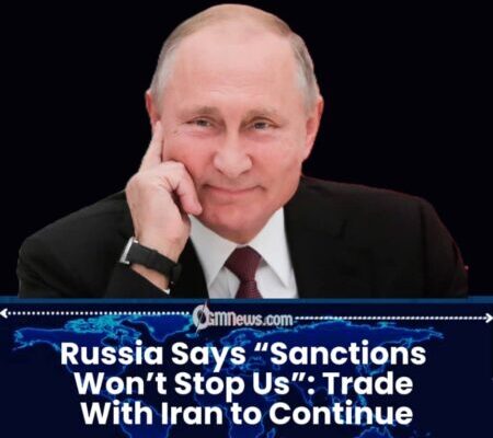 Russia Defies U.S. Sanctions Threats, Vows to Keep Trading With Iran