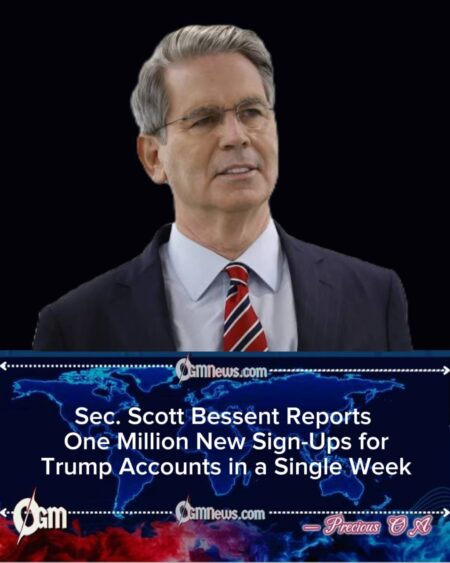 Sec. Scott Bessent Says Trump Accounts See Major Uptick as Enrollment Reaches New Milestone