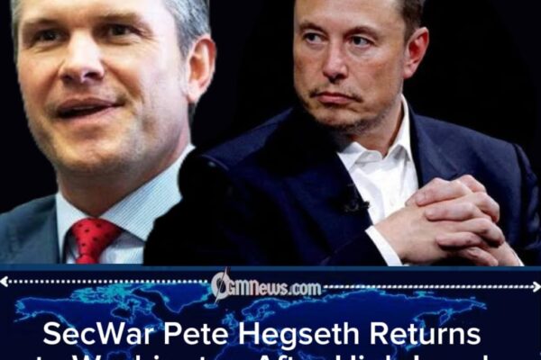 SecWar Pete Hegseth Leaves Texas Following Closed-Door Starbase Summit With Musk