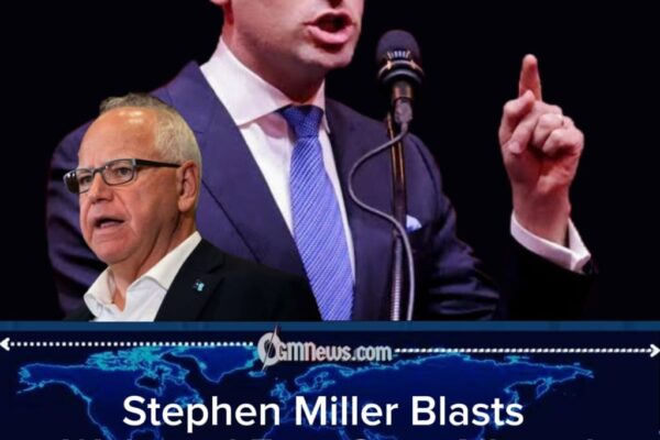 Stephen Miller Sounds Alarm on Walz and Frey’s Alleged Lawlessness