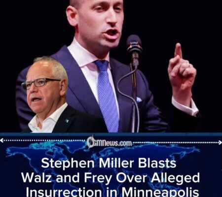 Stephen Miller Sounds Alarm on Walz and Frey’s Alleged Lawlessness