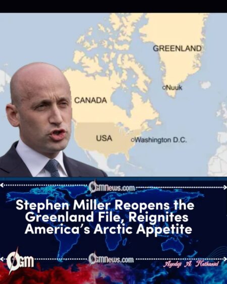 Stephen Miller Sparks Fresh Discussion on U.S.–Greenland Relations