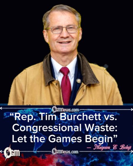 Rep. Tim Burchett Ready to Shake Up Congress, One Wasteful Dollar at a Time