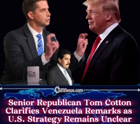 Senior Republican Tom Cotton’s Stunning Reversal: From “We’ll Run Venezuela” to “Let’s Not Get Ahead of Ourselves”