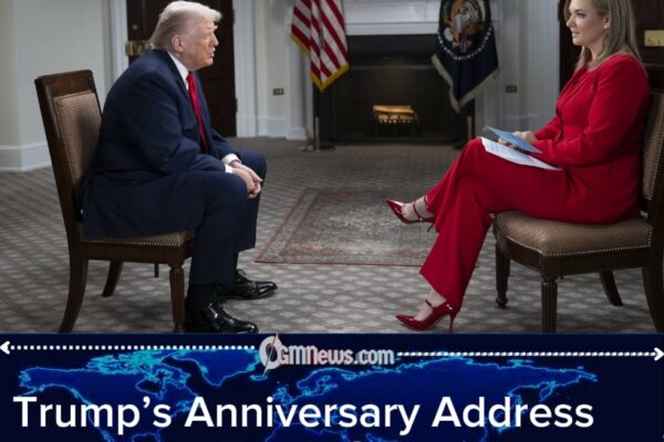 Rambling Trump Runs Through His Achievements as a Worried World Watches On