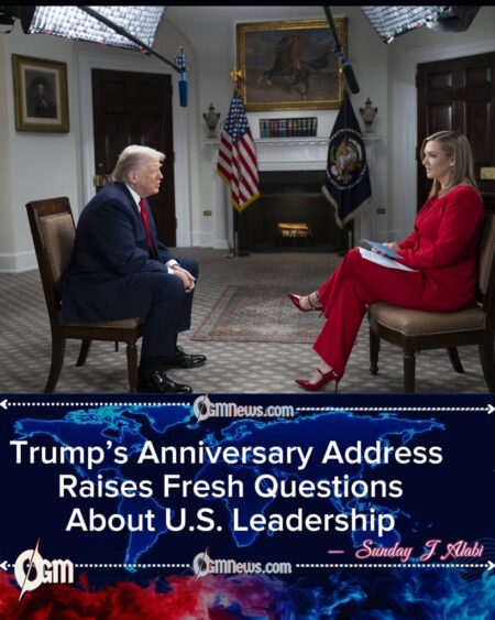 Rambling Trump Runs Through His Achievements as a Worried World Watches On