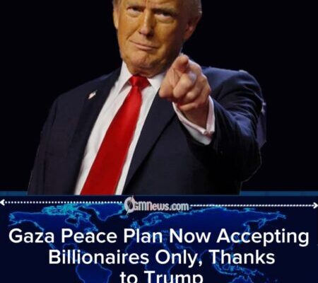 Donald Trump Turns Gaza into “VIP Club”: $1 Billion Entry Fee Required
