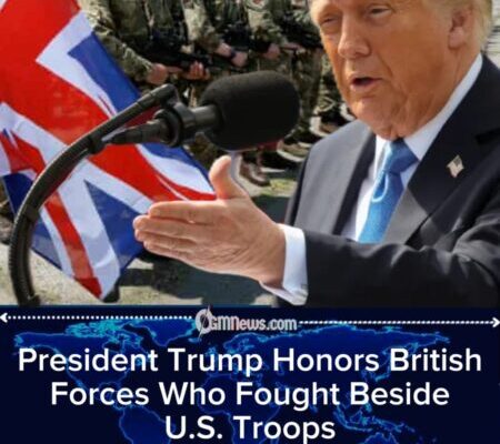 President Trump Declares U.S.–U.K. Alliance “Unbreakable” While Praising British Troops