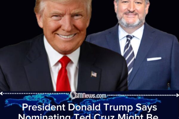 President Donald Trump Jokes That Ted Cruz’s Supreme Court Nomination Could Unite the Senate at Last