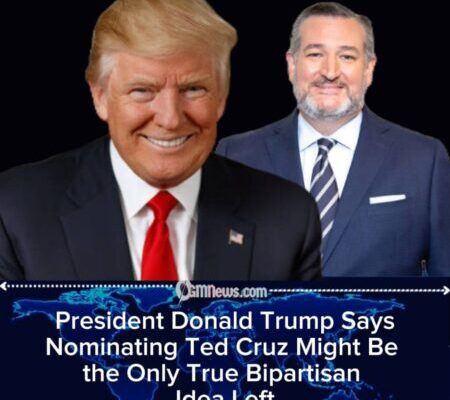 President Donald Trump Jokes That Ted Cruz’s Supreme Court Nomination Could Unite the Senate at Last