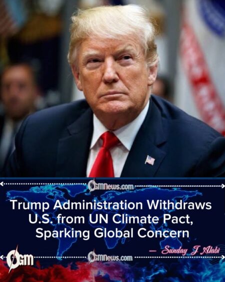Outrage as Trump Withdraws the United States from UN Climate Framework and Dozens of International Bodies