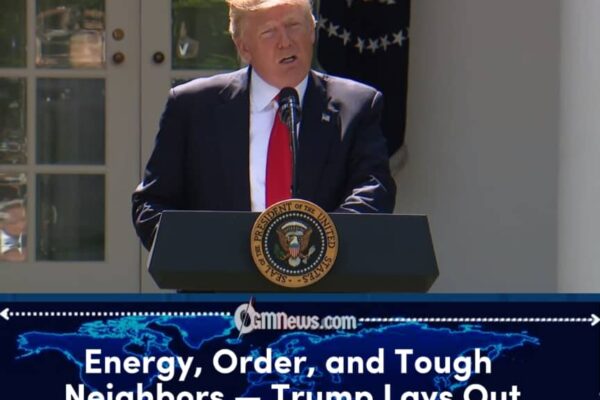 Trump Calls for Predictable Leadership and Secure Energy Supply
