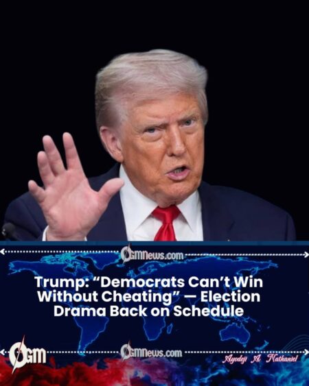 Trump Claims Democrats Rely on Cheating to Win Elections