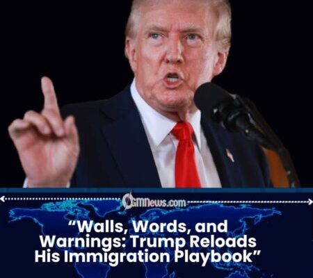President Donald Trump Reignites National Debate With Fresh Warning on Border Policy