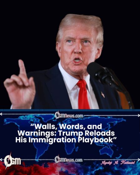 President Donald Trump Reignites National Debate With Fresh Warning on Border Policy