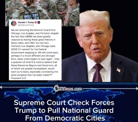 Trump Withdraws National Guard From Democratic Cities After Supreme Court Setback