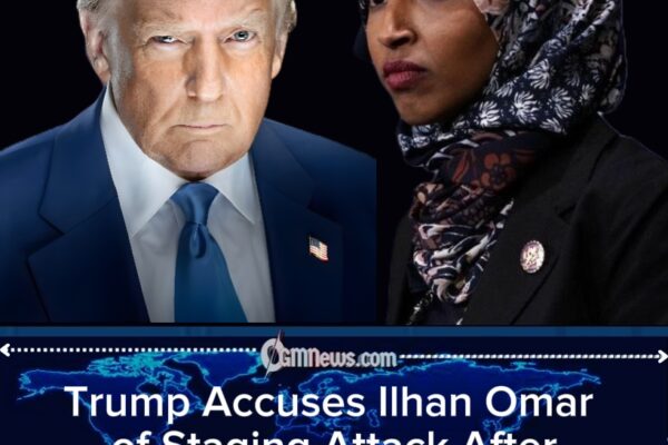 Trump Calls Ilhan Omar a ‘Fraud’ After Syringe Attack at Minneapolis Town Hall