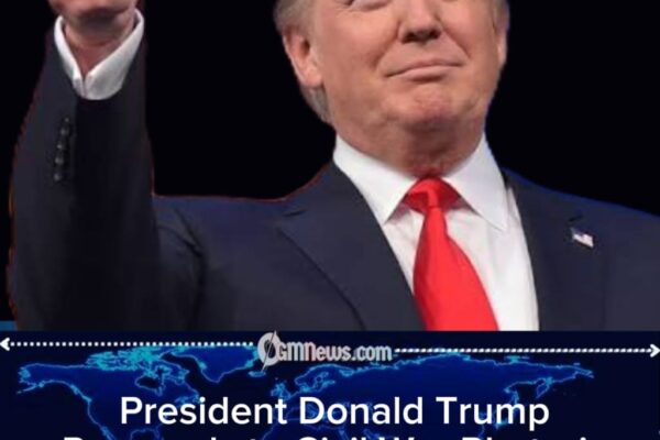 President Donald Trump Addresses Use of Civil War Imagery in Modern Politics