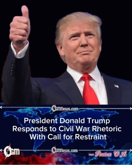 President Donald Trump Addresses Use of Civil War Imagery in Modern Politics