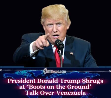 President Donald Trump Says U.S. Is Not Afraid of Ground Troops in Venezuela
