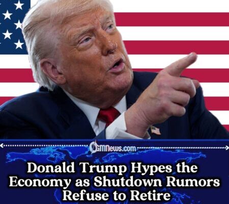 Donald Trump Cheers Booming Economy While Washington Prepares to Shut Down