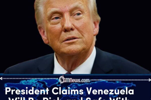 Trump Says U.S. Actions Are Restoring Prosperity and Security in Venezuela