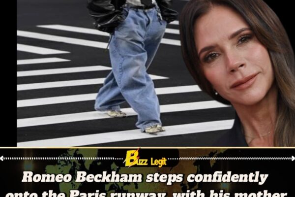 Victoria Beckham Backs Son Romeo at Paris Fashion Week Amid Family Rift